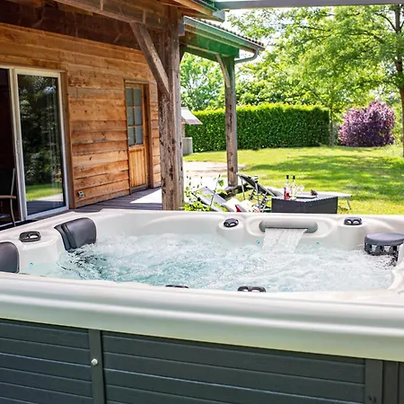 Chalet Cèdre - Piscine privée et Jacuzzi privatif dans le Gers * Peyrusse-Grande