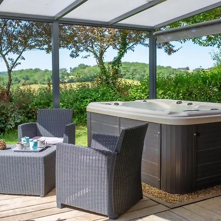 Chalet Cèdre - Piscine privée et Jacuzzi privatif dans le Gers