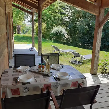 Chalet Cèdre - Piscine privée et Jacuzzi privatif dans le Gers Hébergement de vacances