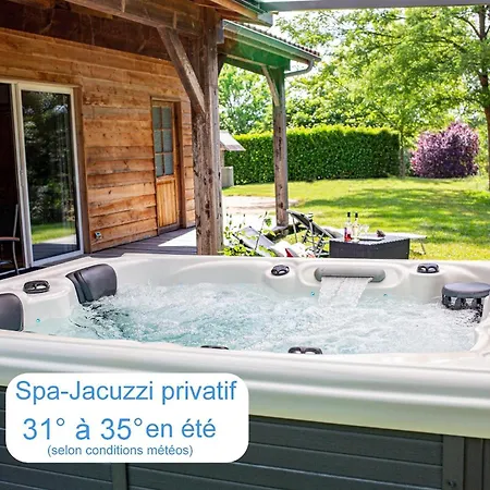 Cedre - Piscine Privee En Ete - Jacuzzi Privatif - Les De Barruerot 度假居