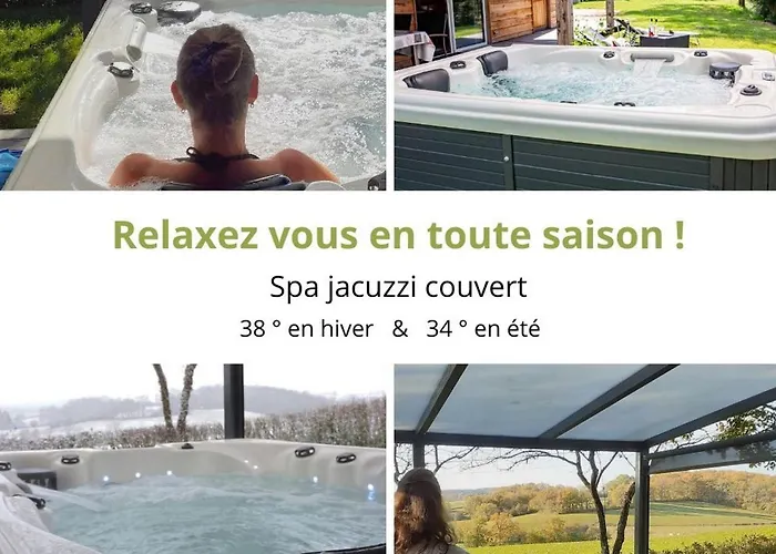 Cedre - Les De Barruerot - Jacuzzi Privatif Peyrusse-Grande